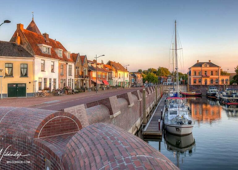 De Buitenkade en Buitenhaven in Kampen