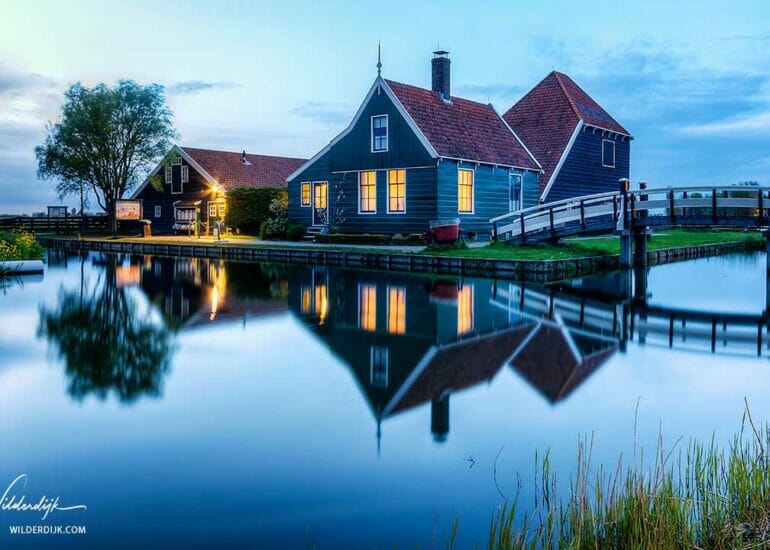 De kaasboerderij op de Zaanse Schans